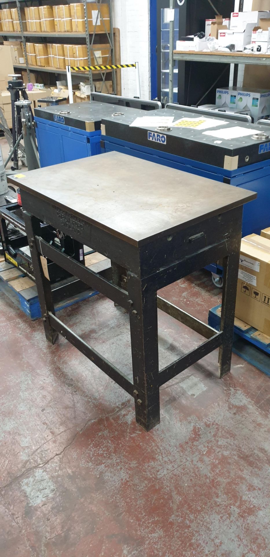 Steel Inspection table - Image 2 of 4