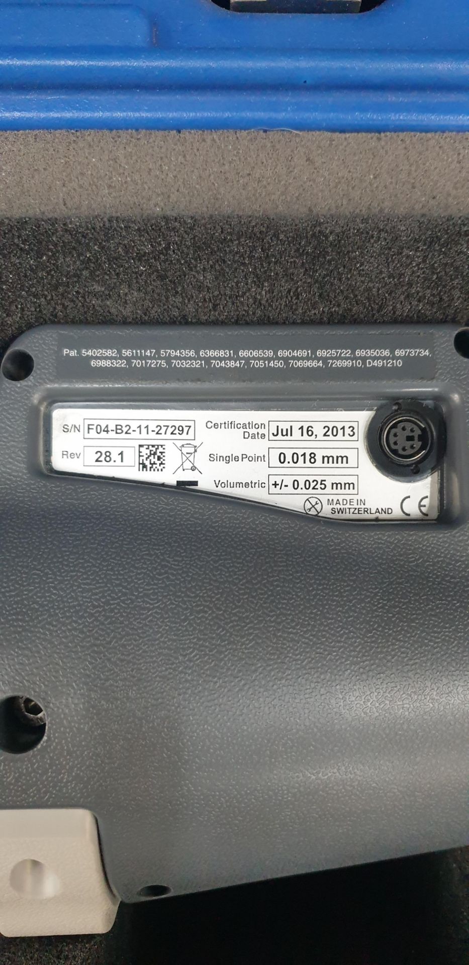 2011 4ft Faro arm Bluetooth Gage - Image 8 of 9