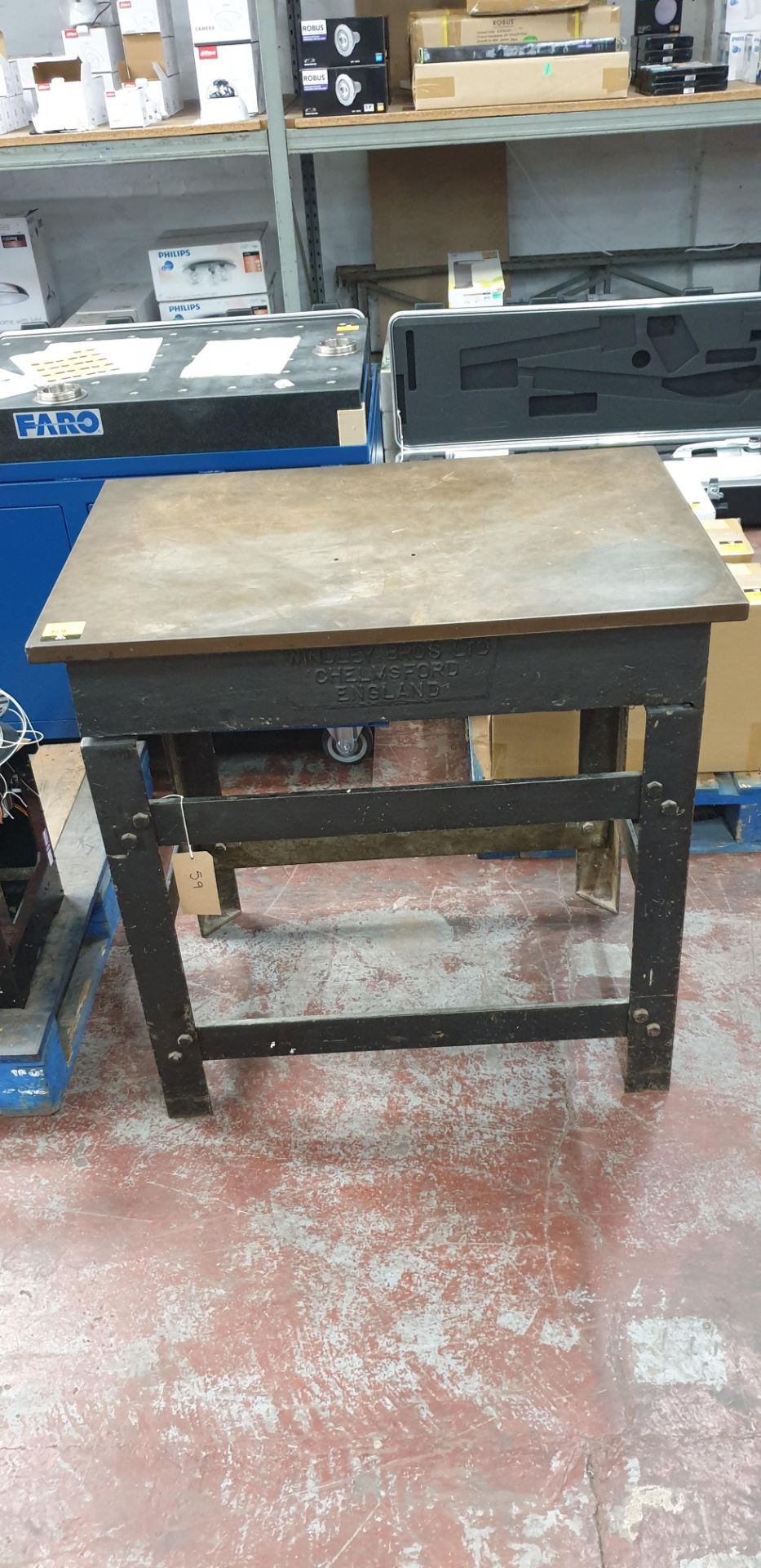 Steel Inspection table