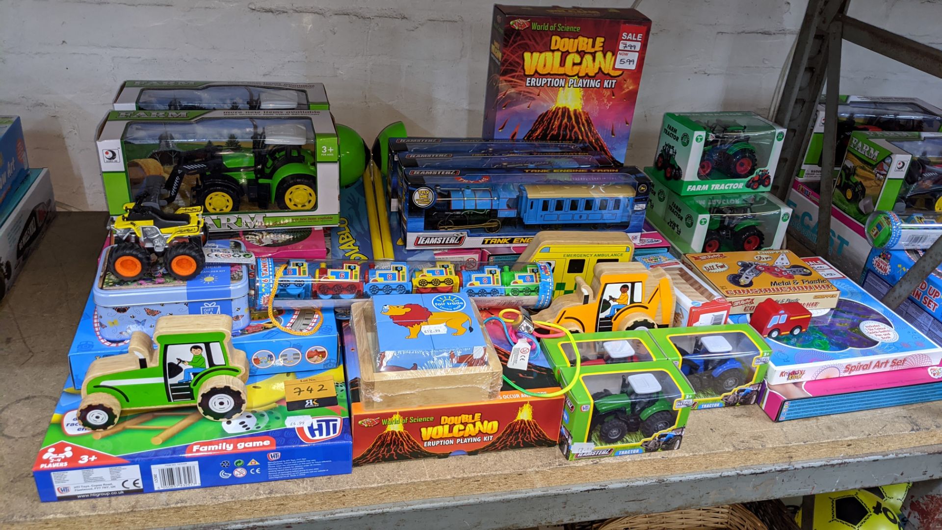 Mixed lot of children's toys as pictured - please note lots 741 & 742 each form approx. half of one