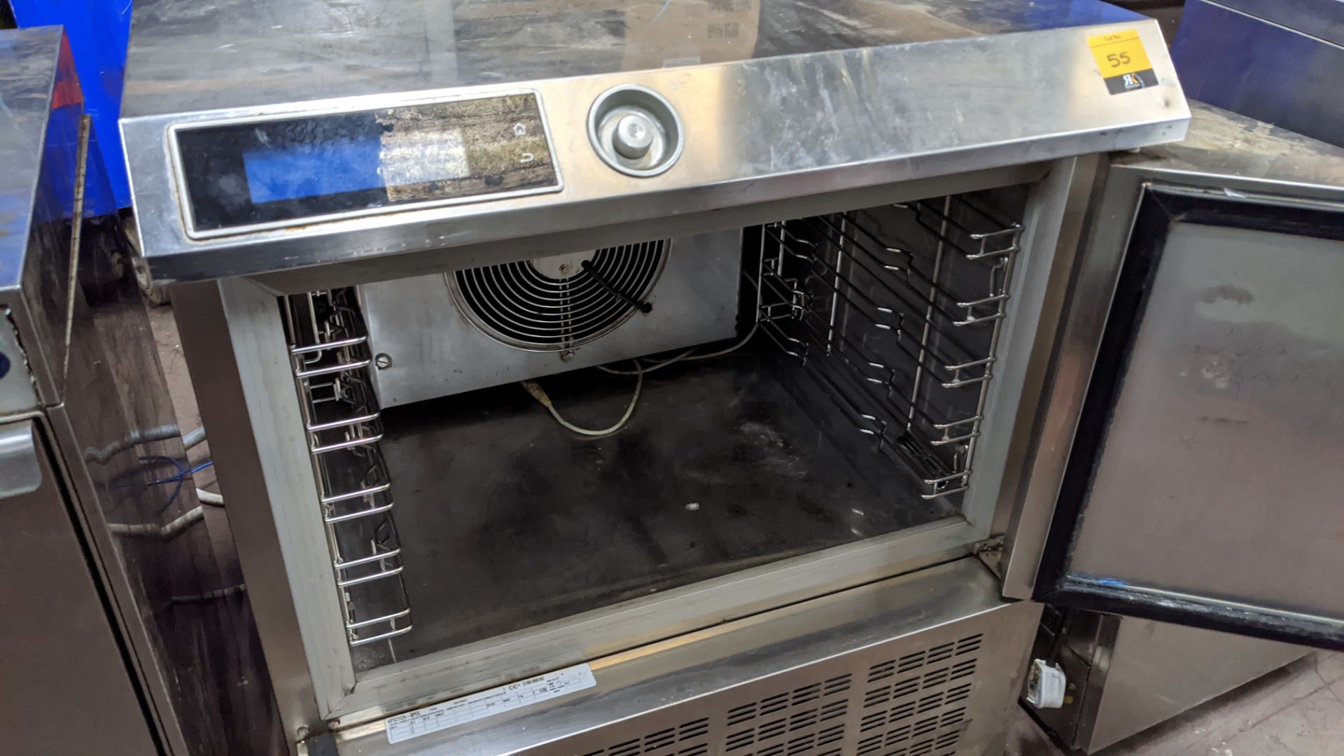 Gram KPS21CH-OPE5 stainless steel commercial blast chiller with LCD display - Image 3 of 5