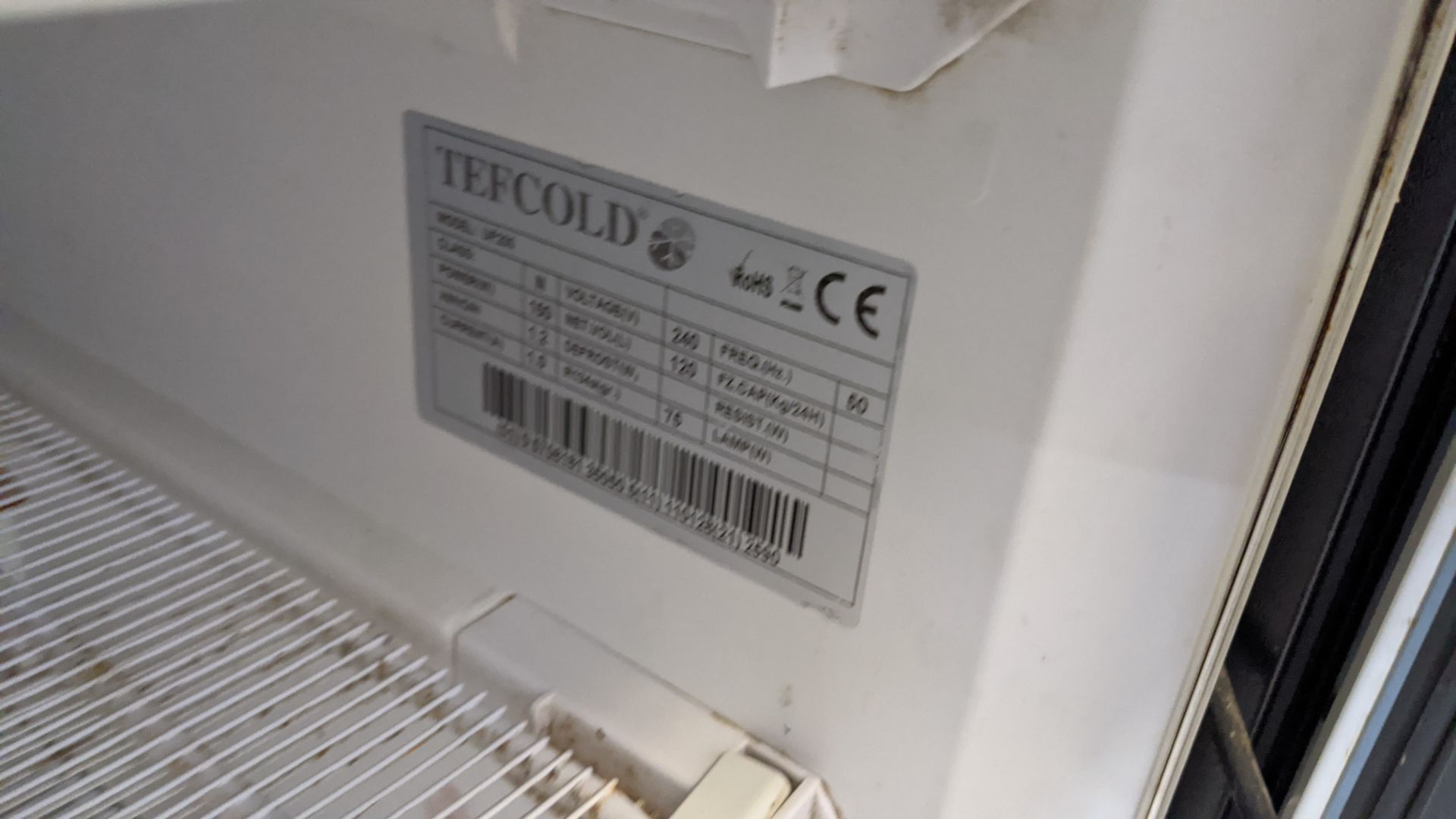Tefcold UF200 undercounter freezer - Image 4 of 4