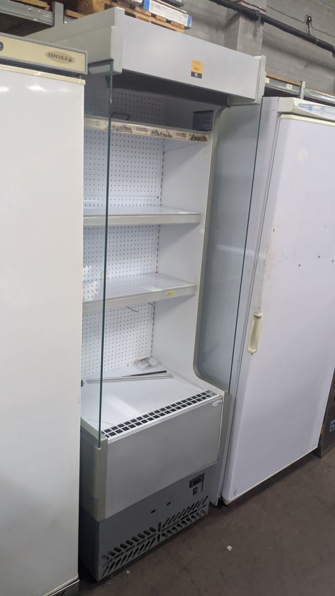 Tecnodom model V6060SL tall open front retail refrigeration unit