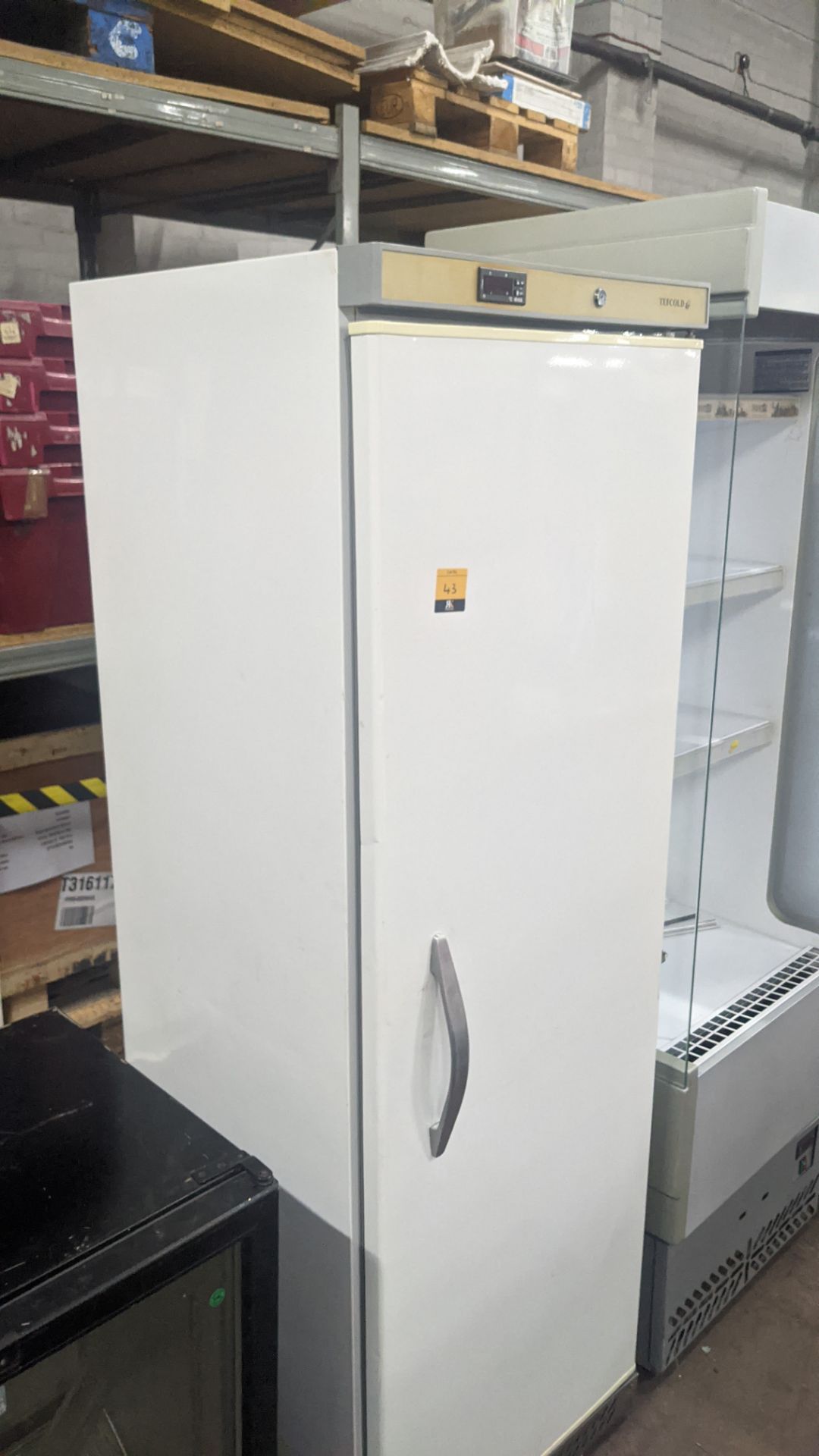 Tefcold tall single door fridge model UR400