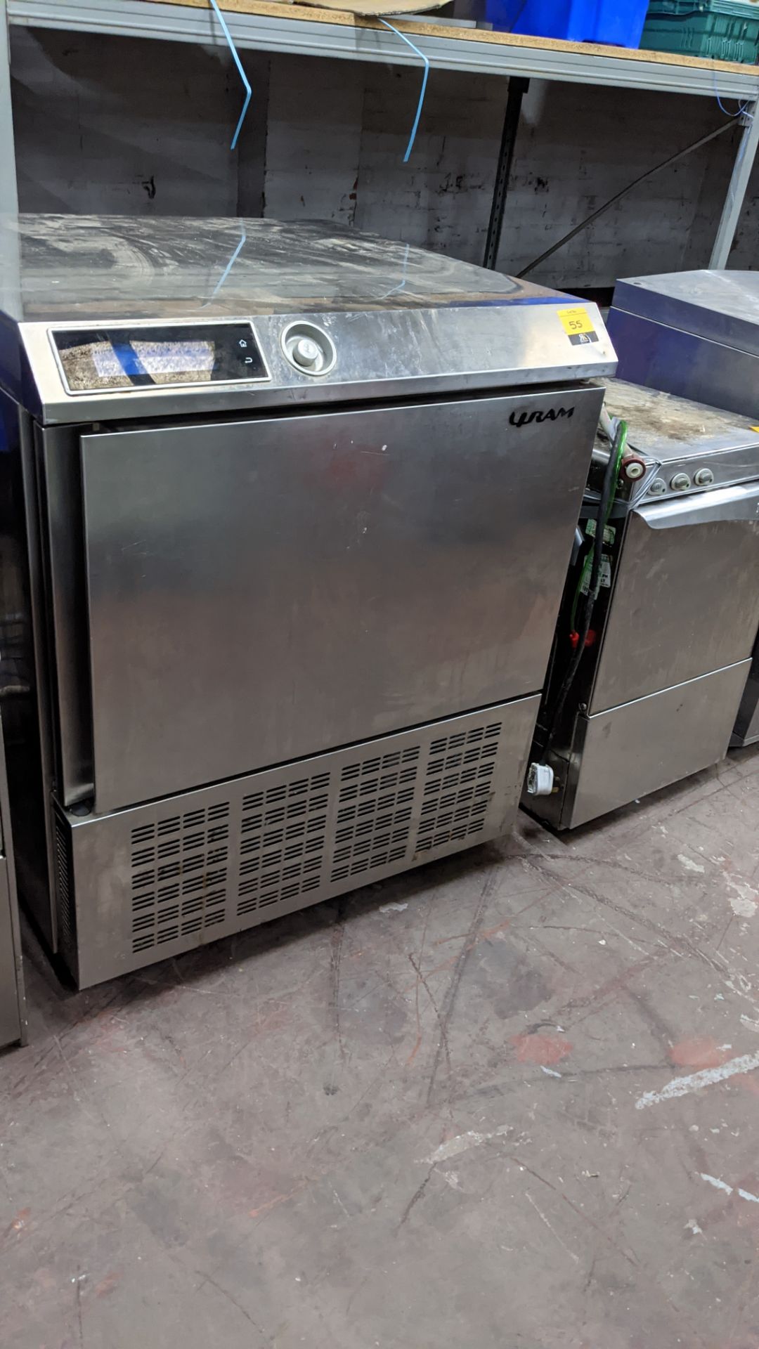 Gram KPS21CH-OPE5 stainless steel commercial blast chiller with LCD display - Image 2 of 5