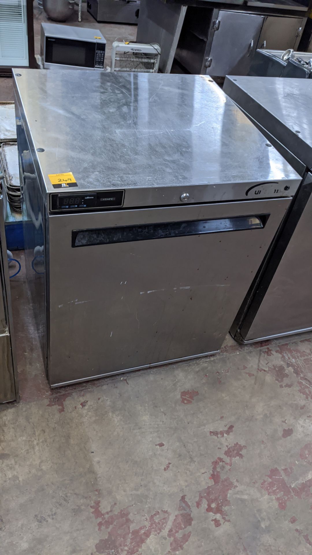 Williams HA135SA stainless steel undercounter fridge
