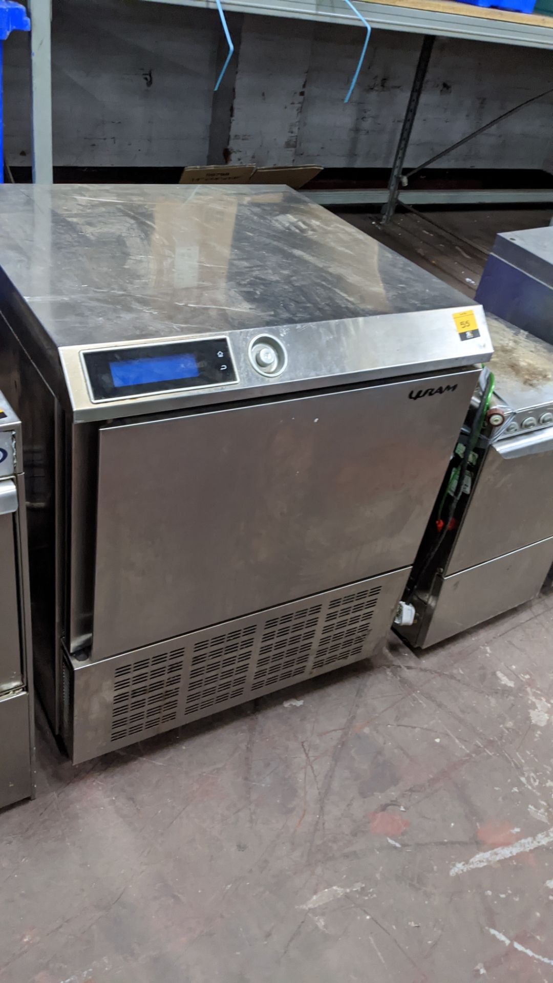 Gram KPS21CH-OPE5 stainless steel commercial blast chiller with LCD display