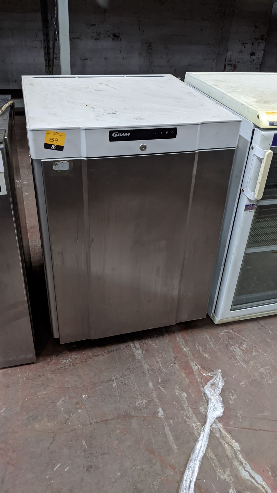 Gram F210 undercounter freezer - Image 2 of 4