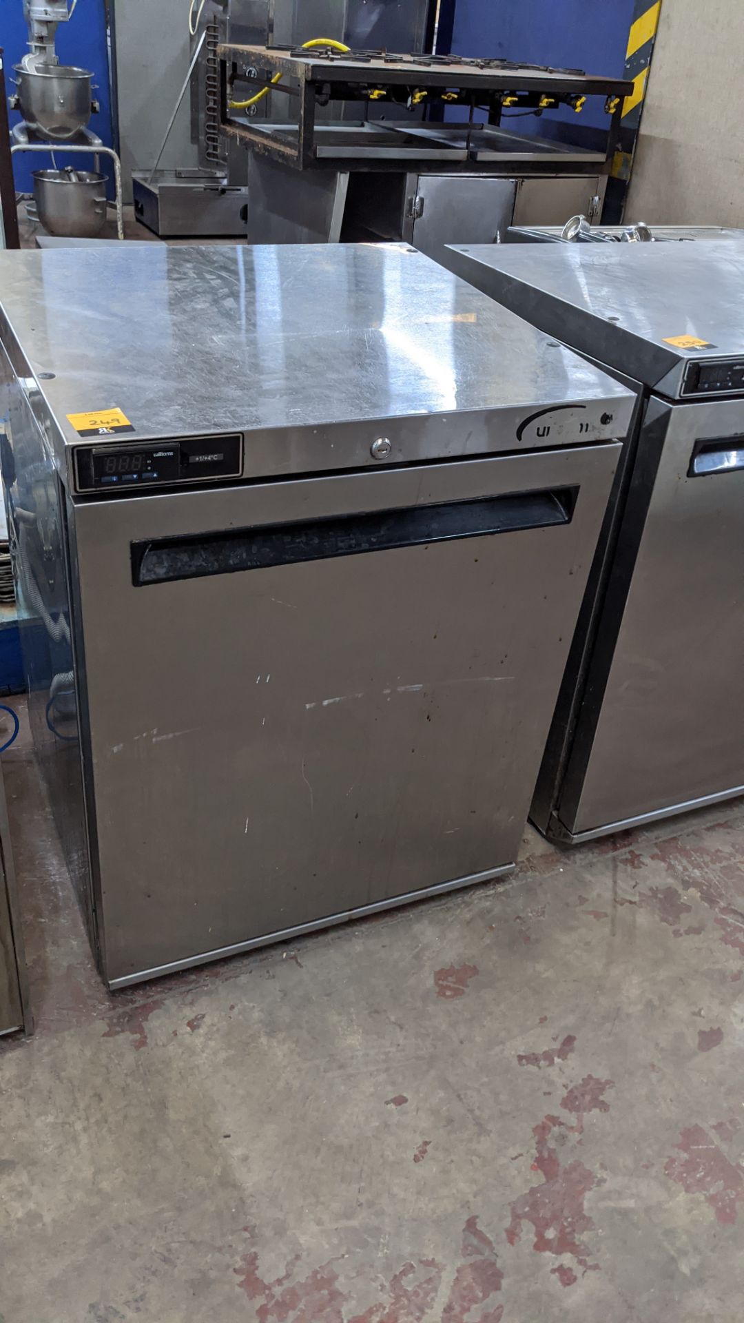 Williams HA135SA stainless steel undercounter fridge - Image 2 of 5
