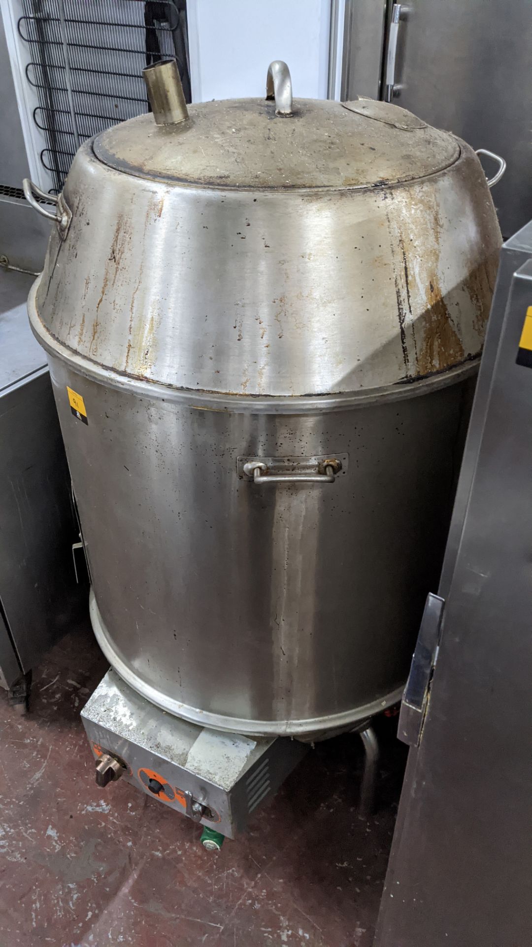 Large stainless steel steam cooking system - Image 6 of 6