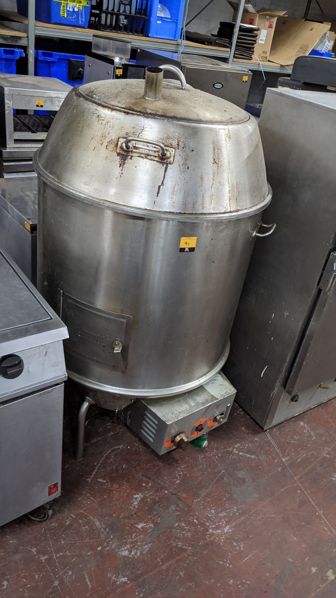 Large stainless steel steam cooking system - Image 2 of 6