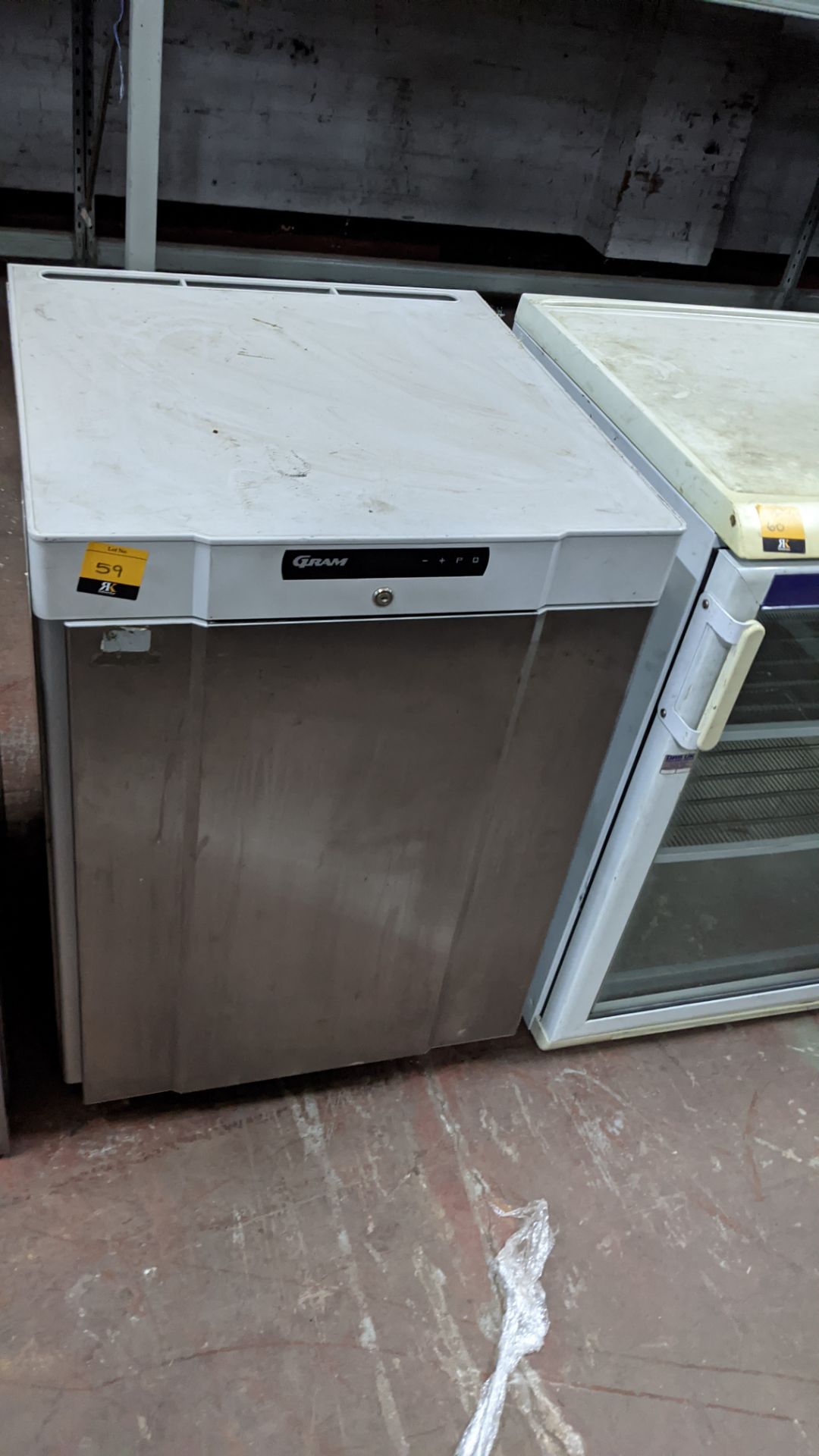 Gram F210 undercounter freezer