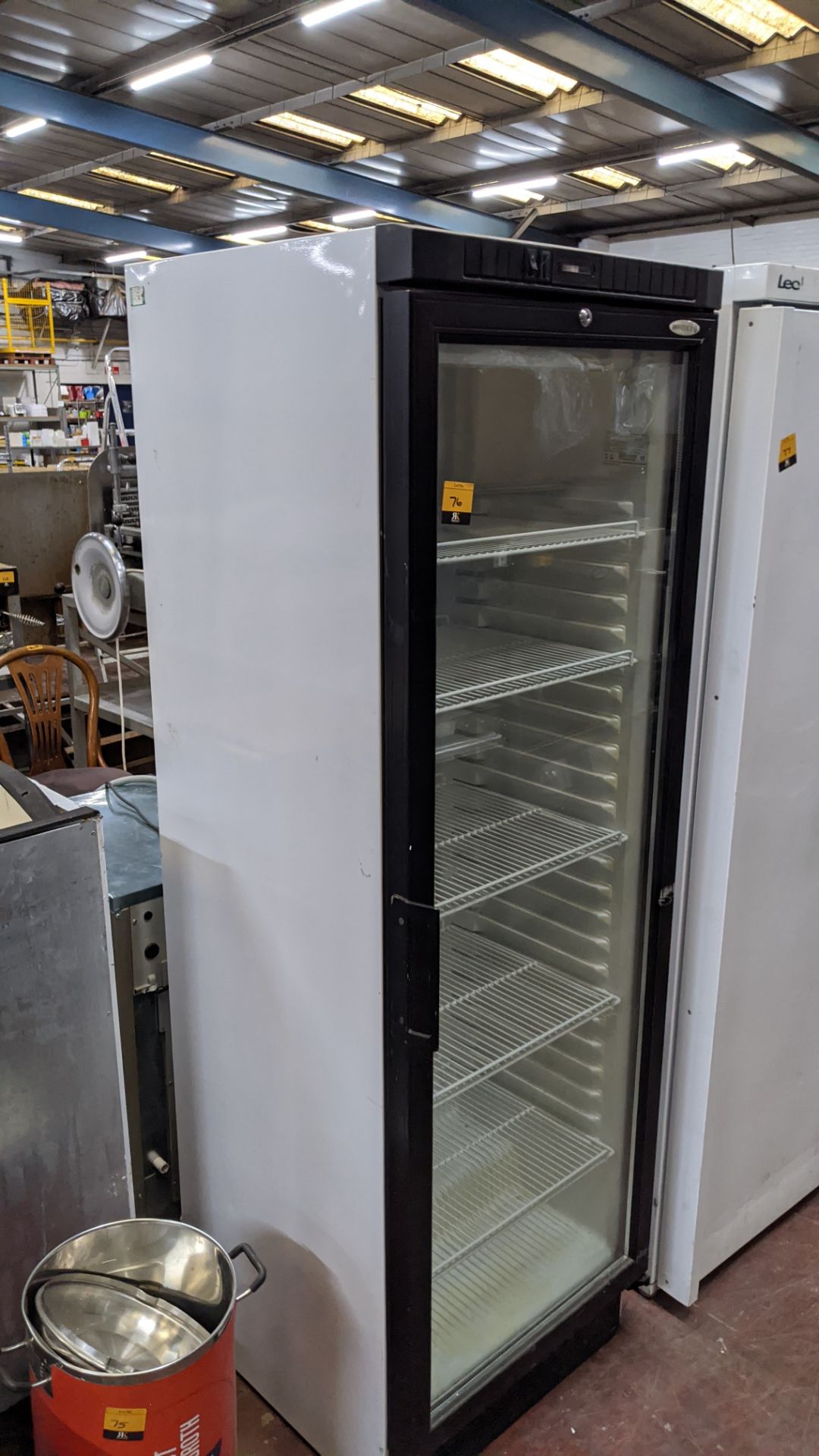 Tefcold SCU1375 tall clear door display fridge