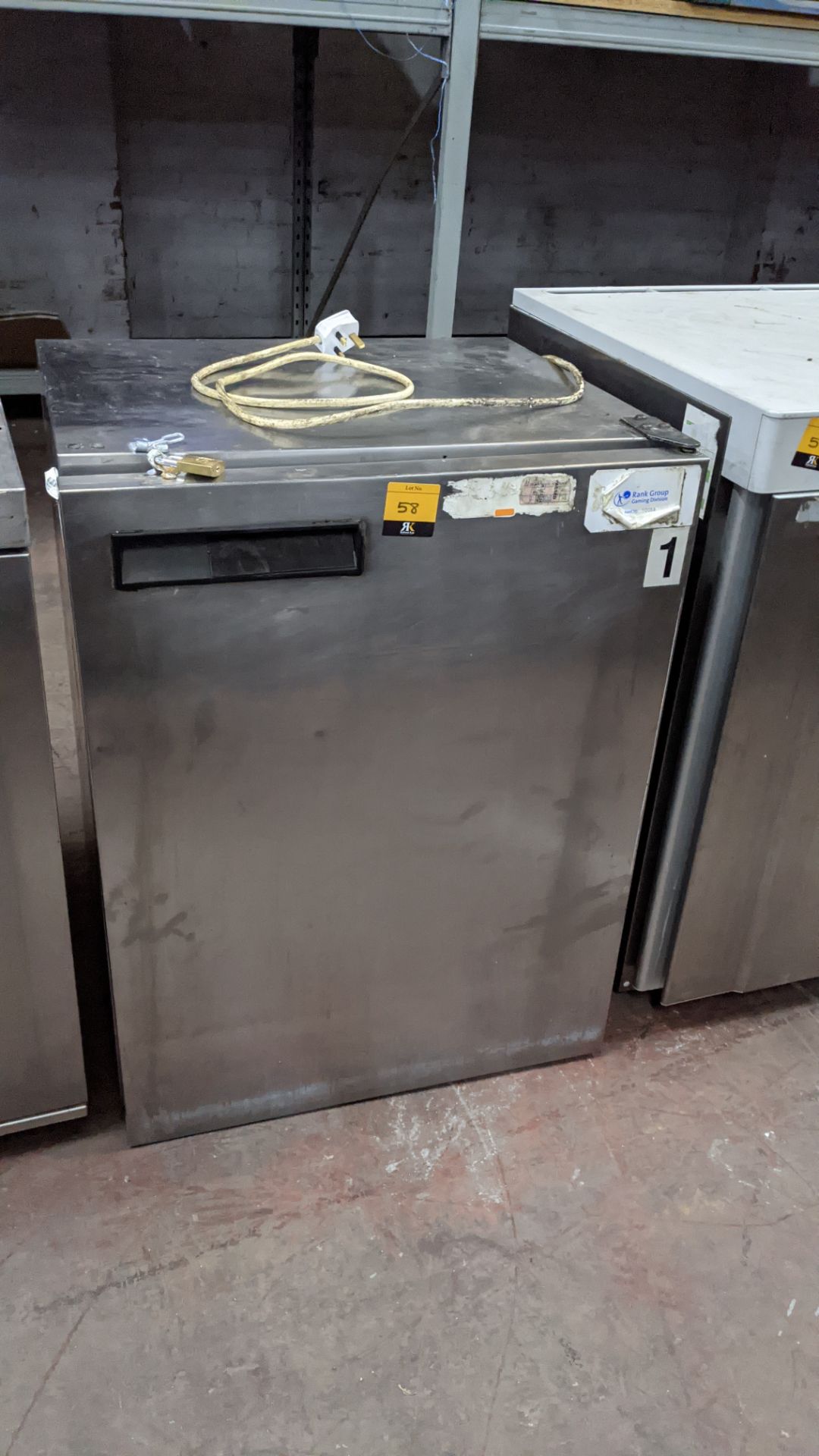 Williams LP5SS stainless steel undercounter freezer - Image 2 of 4