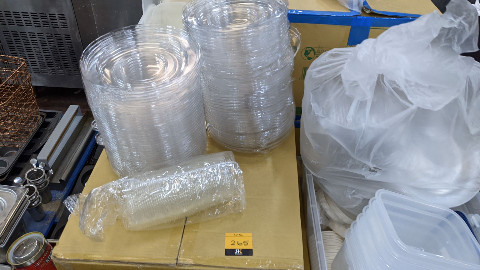 Contents of a pallet of disposable food containers, cups, cutlery & related items - Image 4 of 10