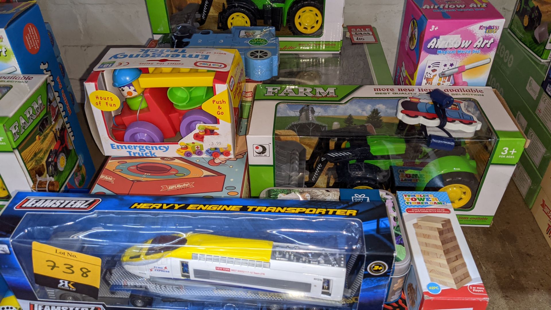 Mixed lot of children's toys as pictured - please note lots 737, 738, 739 & 740 each form one quarte - Image 4 of 6