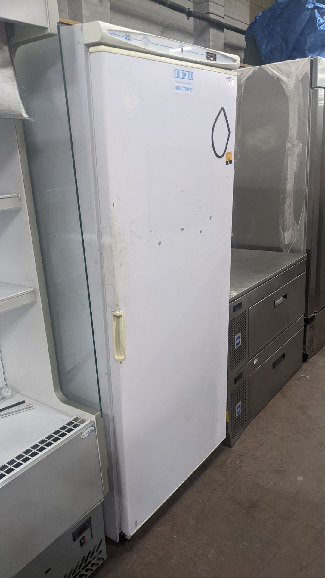 Mondial Elite KICDV60 tall wide white freezer - Image 2 of 5