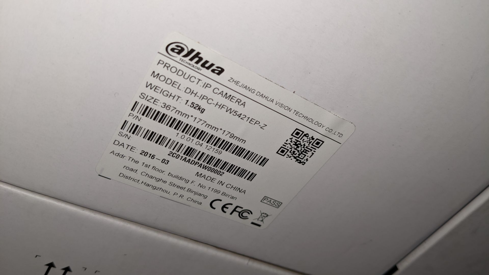 2 off Alhua IP cameras model DH-IPC-HFW5421EP-Z - Image 3 of 4