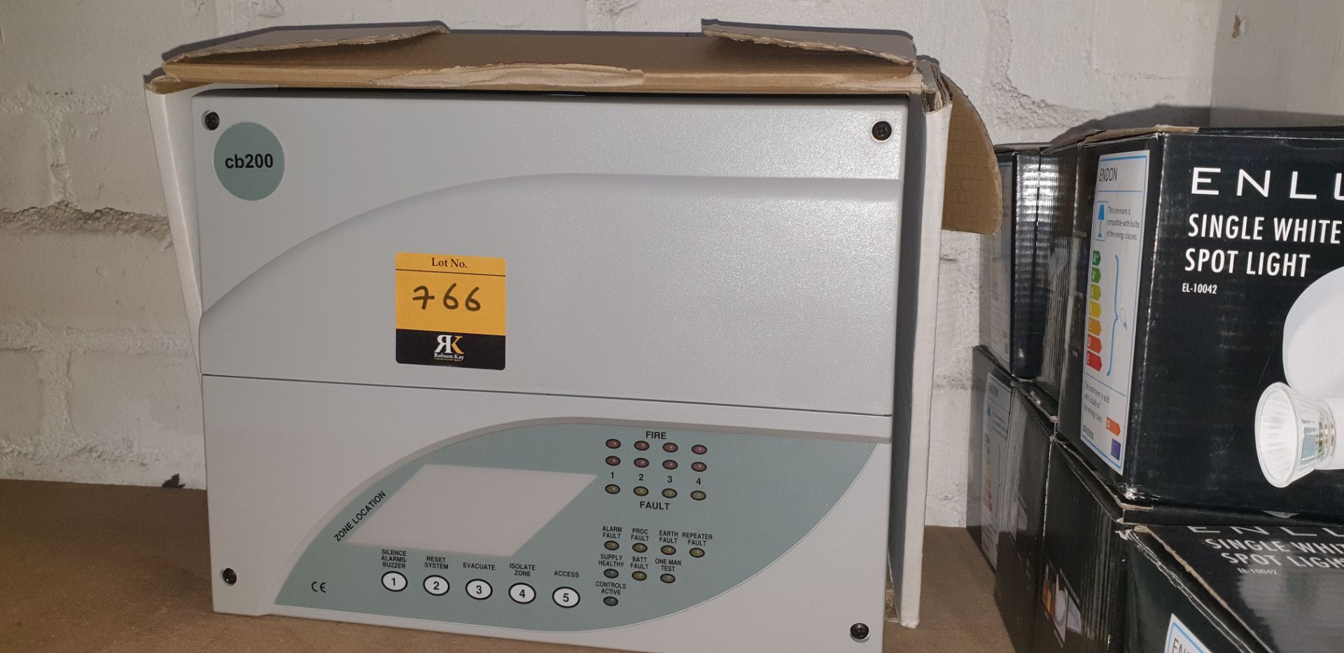 Fire alarm control panel model CB200