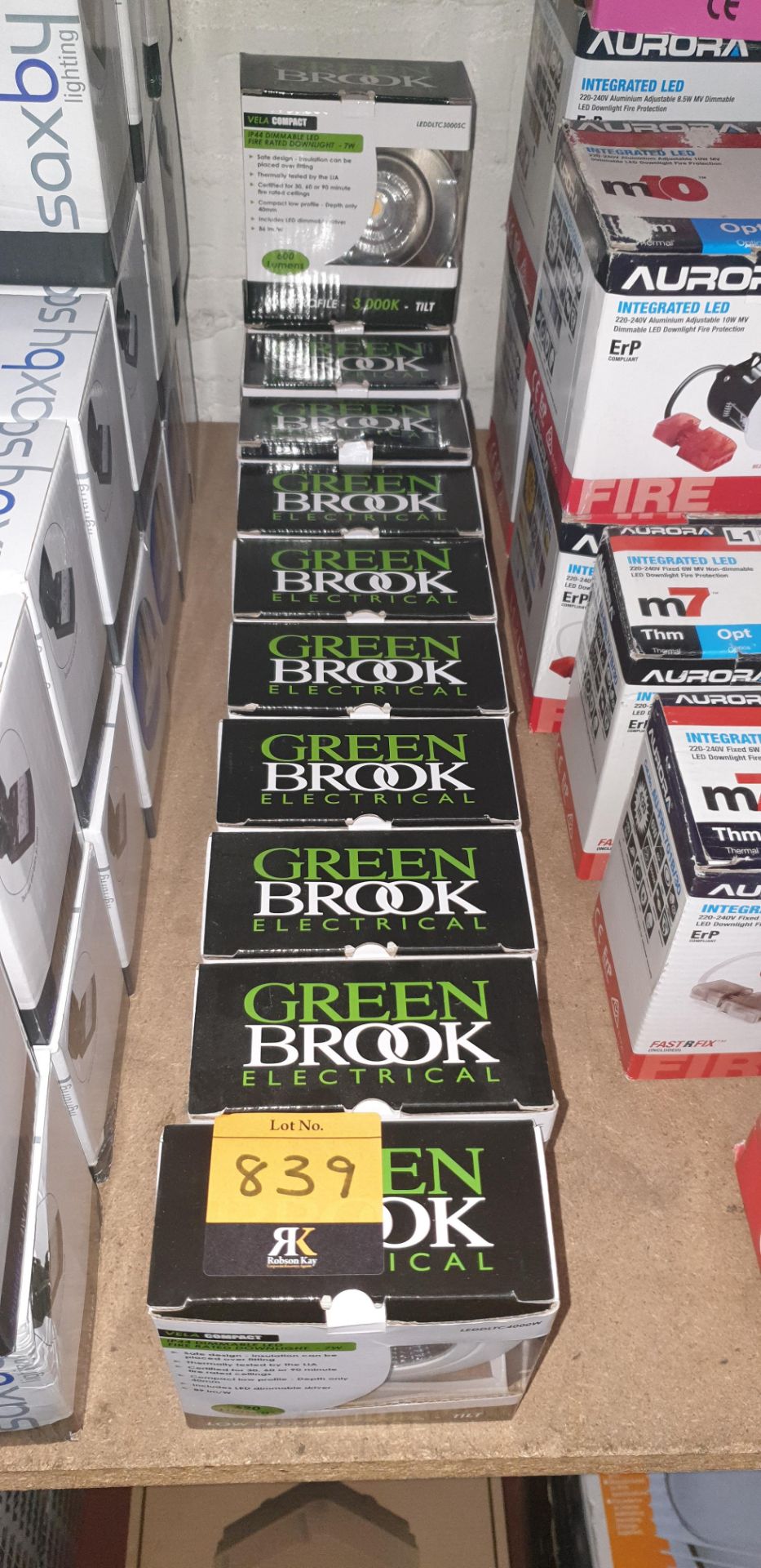 11 off Green Brook low profile LED downlights