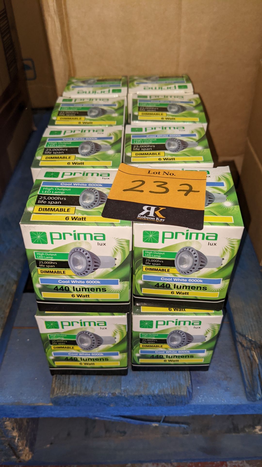 16 off Prima LED GU10 bulbs