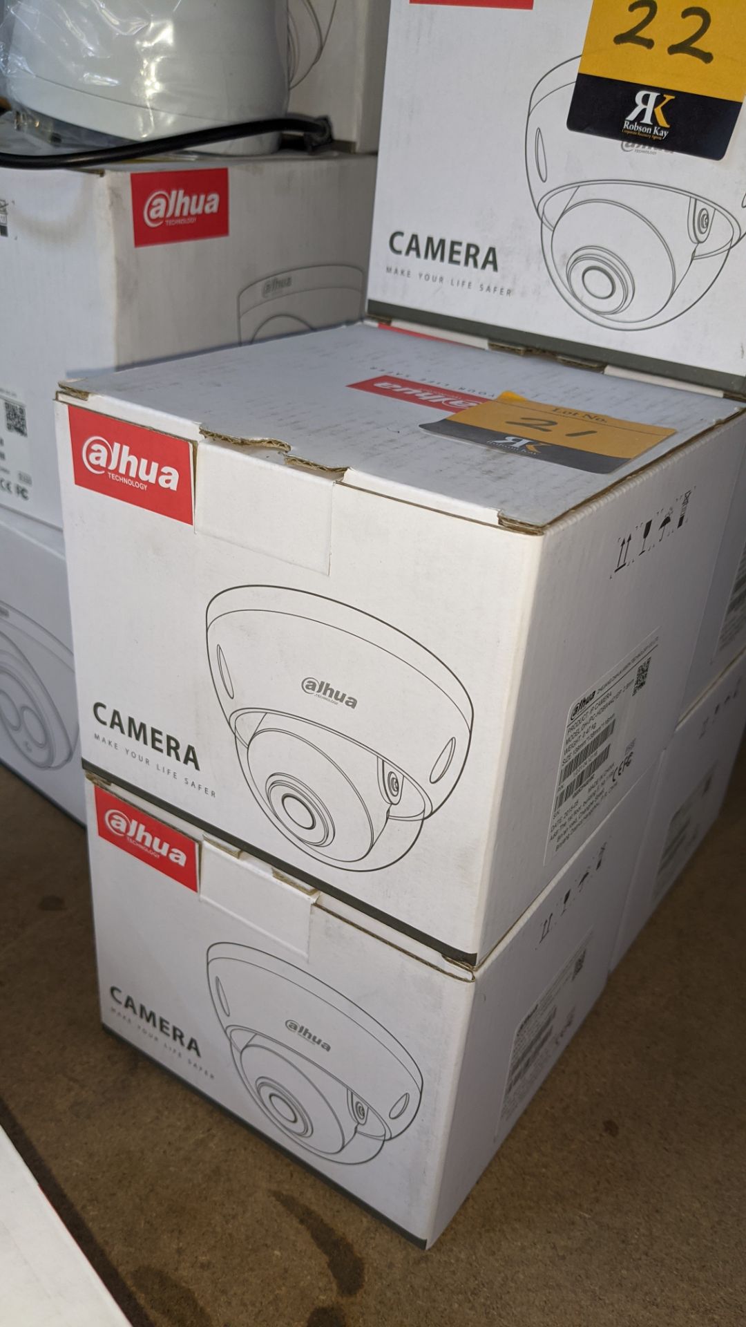 2 off Alhua IP cameras model DH-IPC-HDBW4421EP