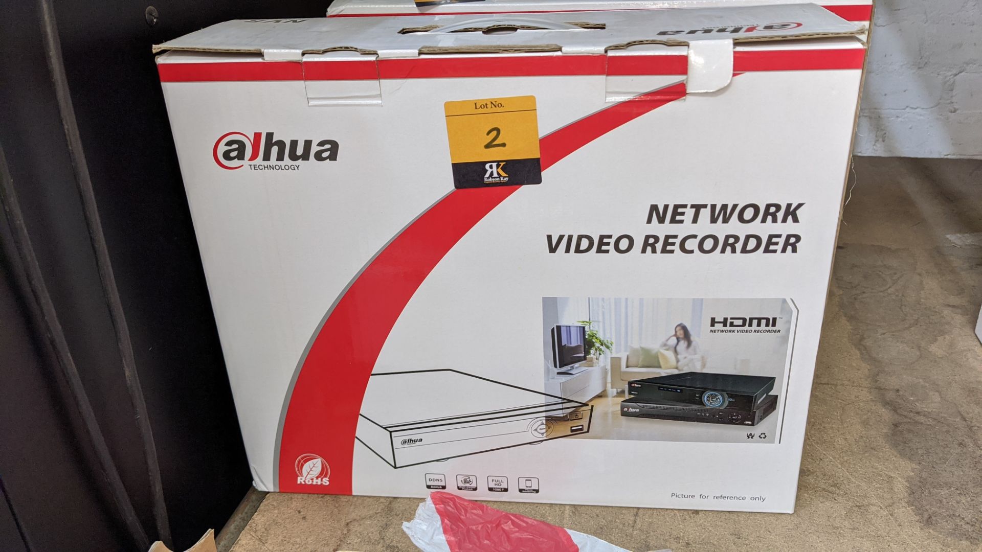 Alhua Technology network video recorder model DHI-NVR4104H-P - Image 2 of 3