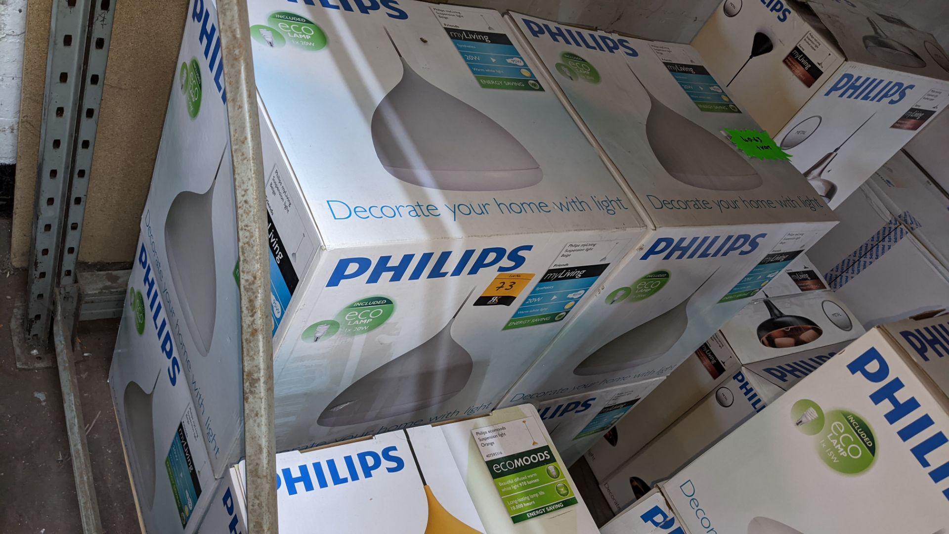 4 off Philips large Myliving suspension lights