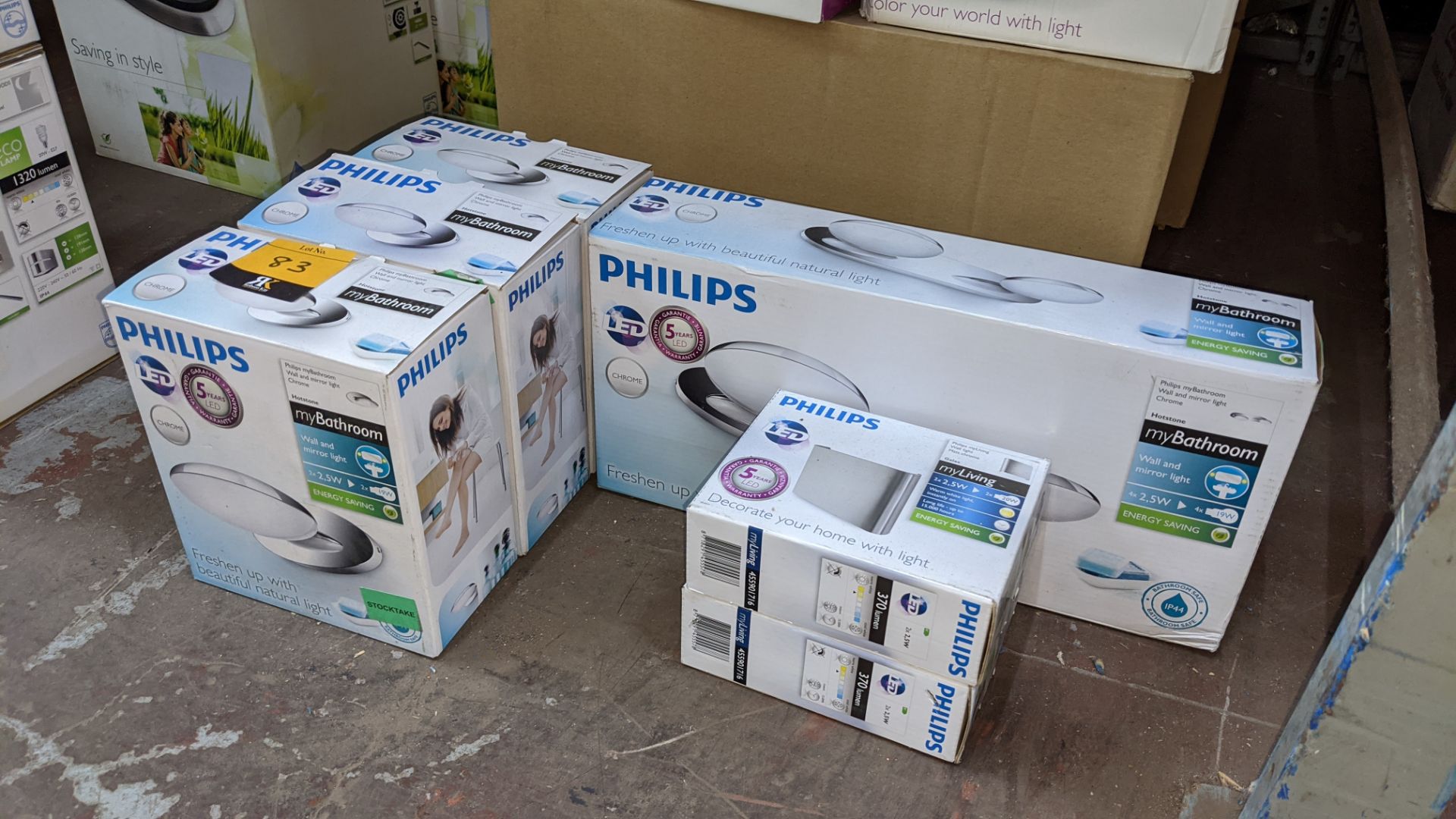 6 off assorted Philips Mybathroom & Myliving lighting units - Image 3 of 3