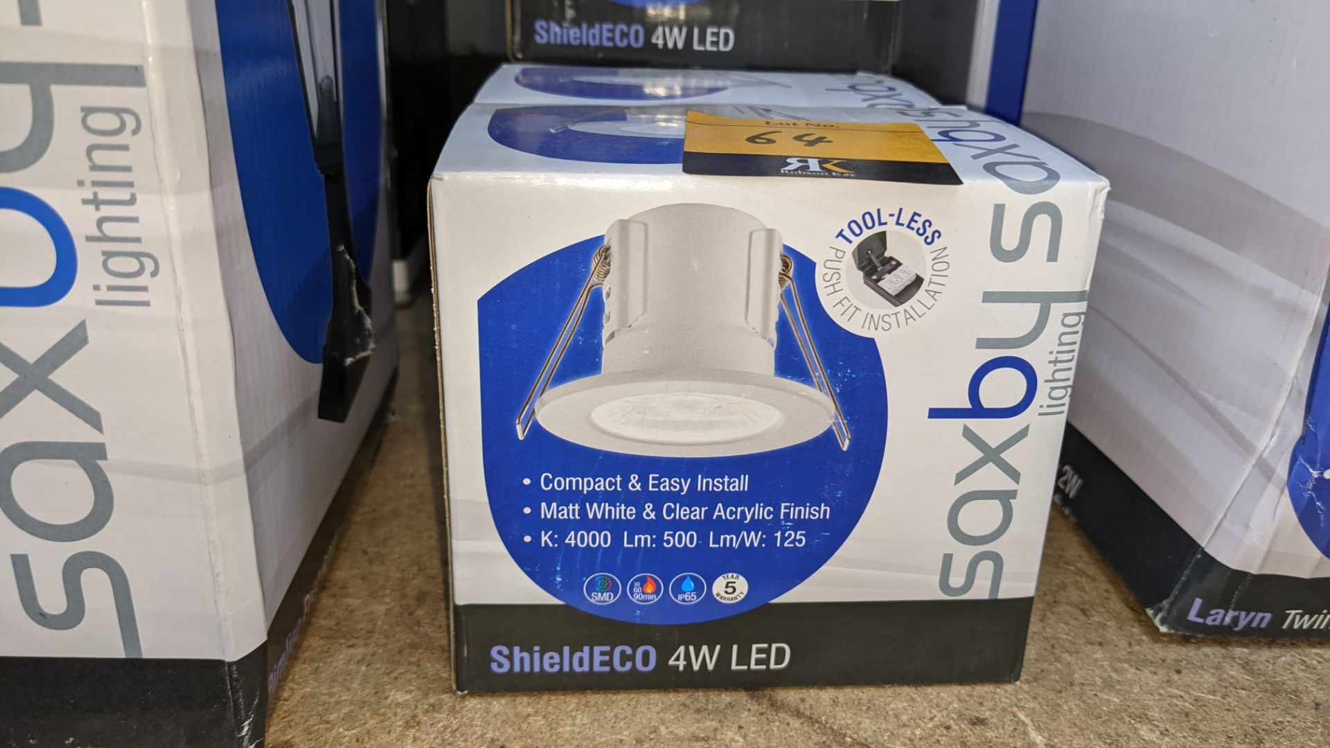 10 off Saxby shield eco 4W LED fittings - Image 3 of 3