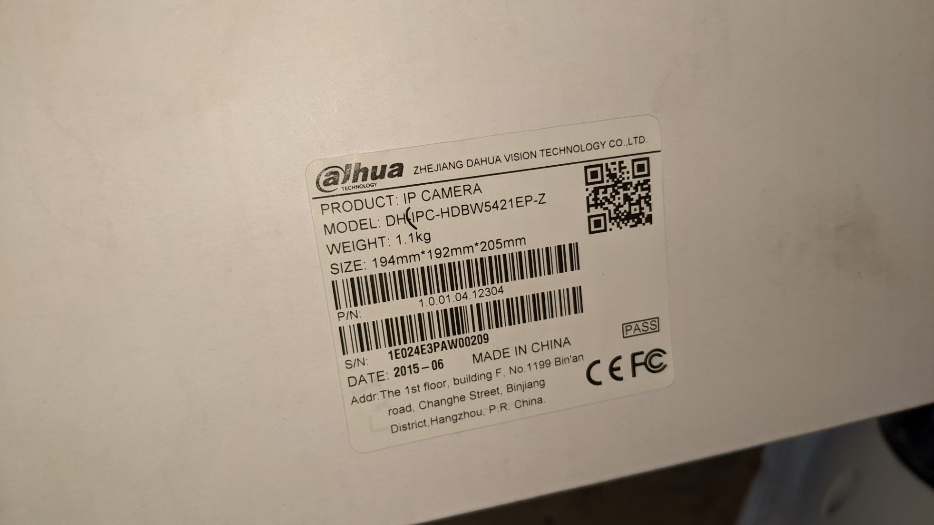 Alhua IP camera model DH-IPC-HDBW5421EP-Z - Image 4 of 4