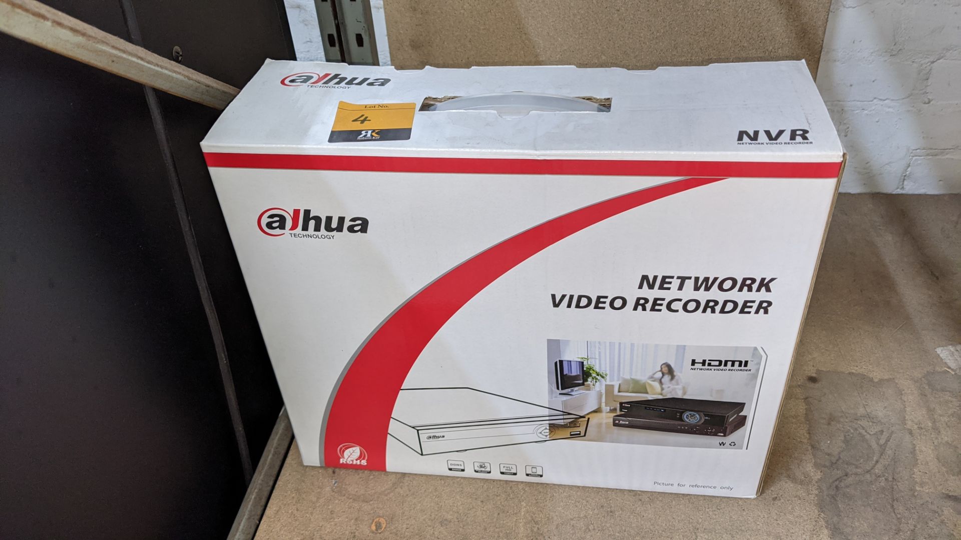 Alhua Technology network video recorder model DHI-NVR4104H-P