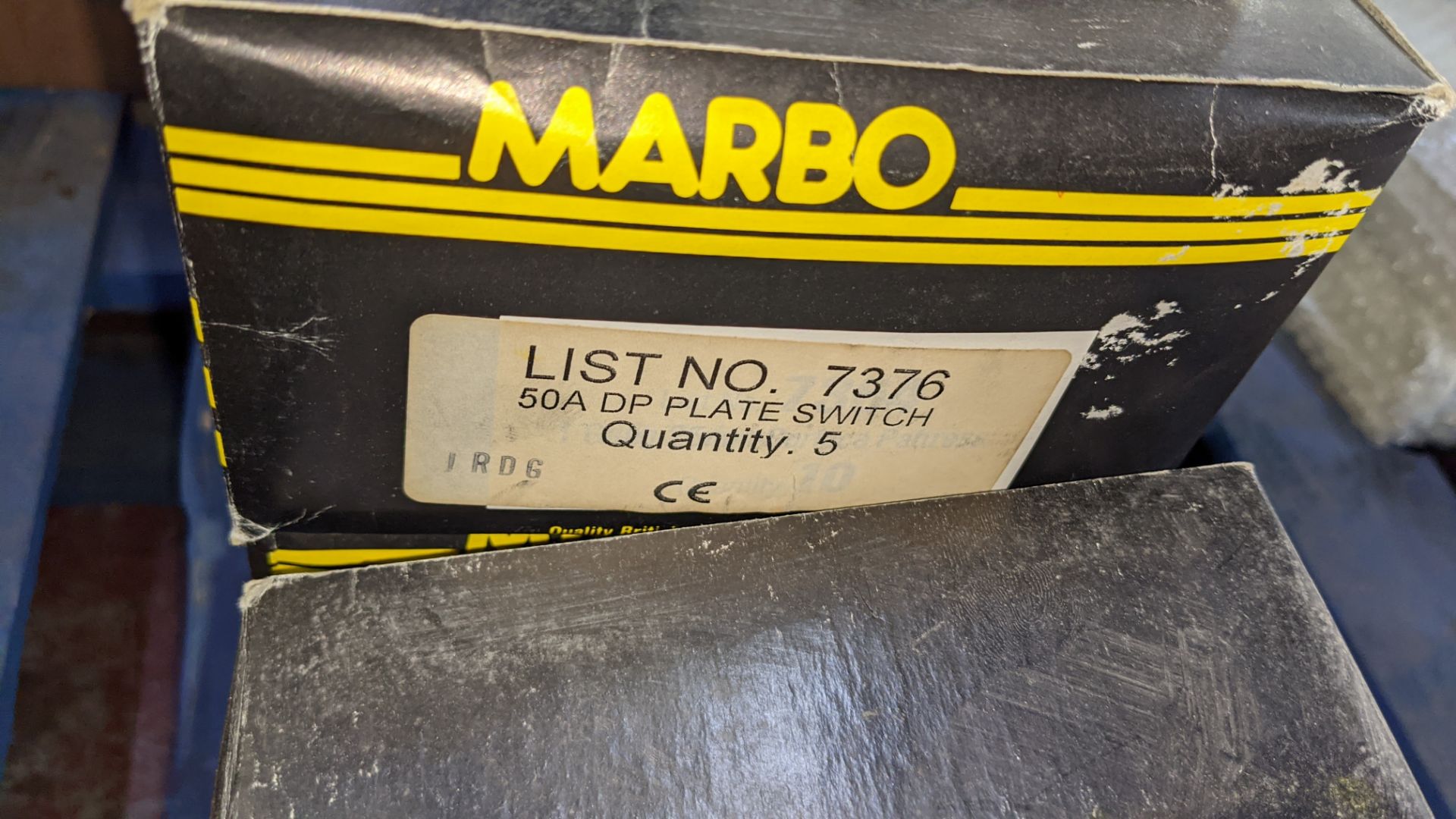 Approximately 48 off Marbo 50A DP plate switches - Image 2 of 3