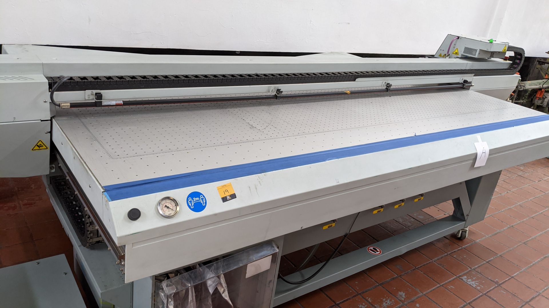 2008 Océ Arizona model GT250 UV flat bed printer - Image 11 of 43