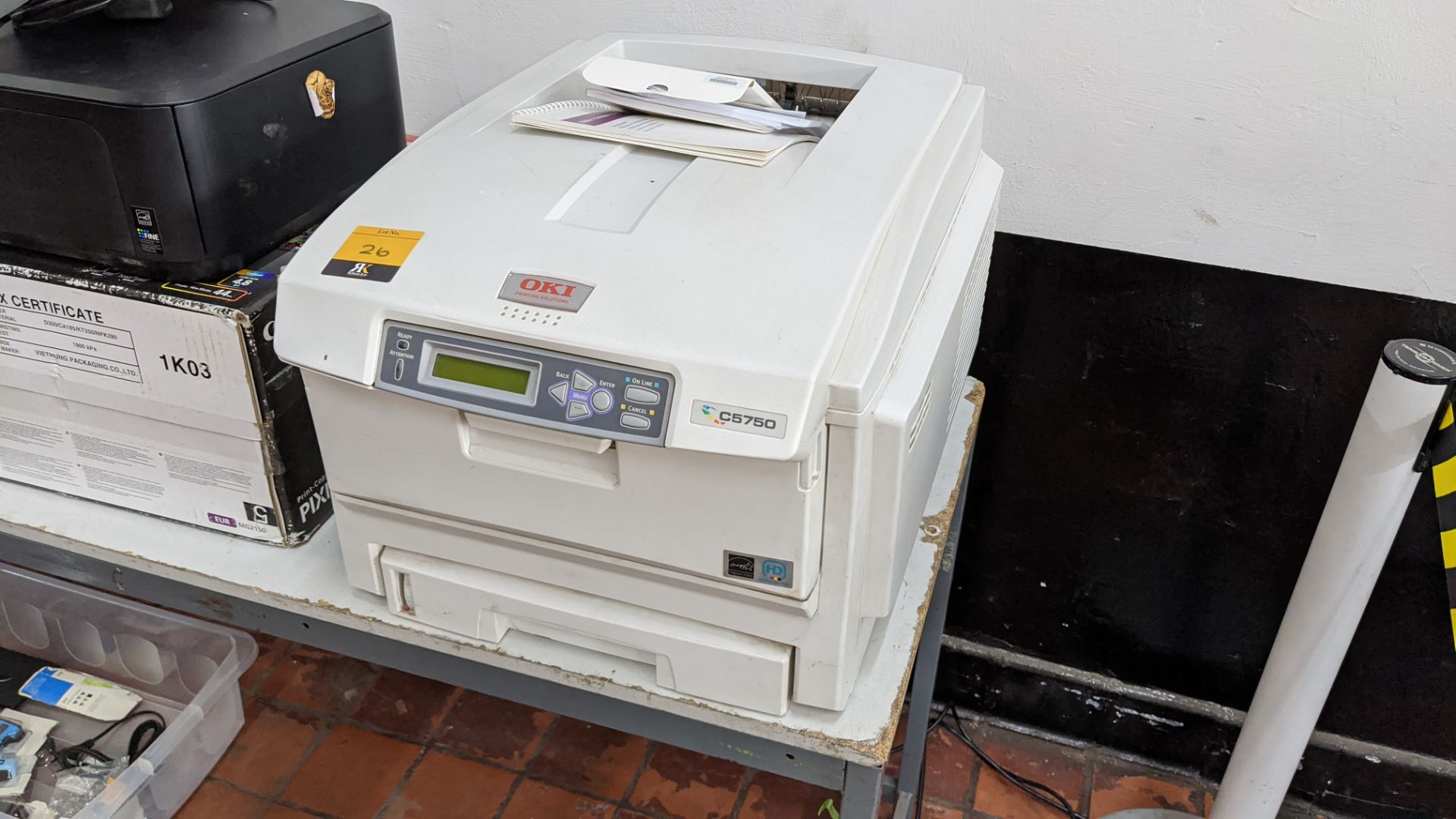 Oki C5750 printer including book pack, driver, user guide & utilities discs, etc. - Image 5 of 5
