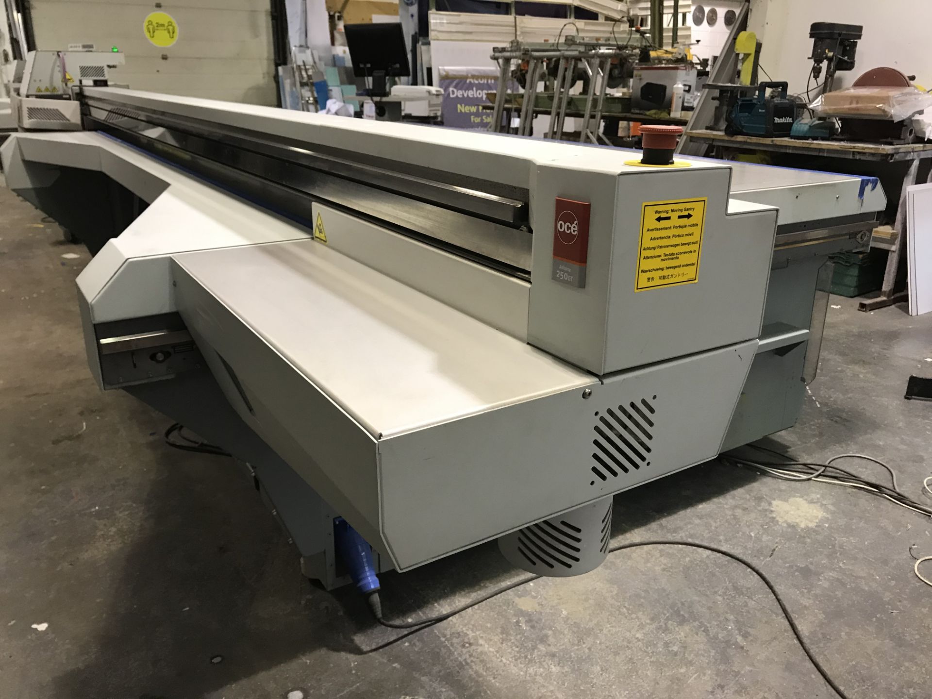 2008 Océ Arizona model GT250 UV flat bed printer - Image 32 of 43