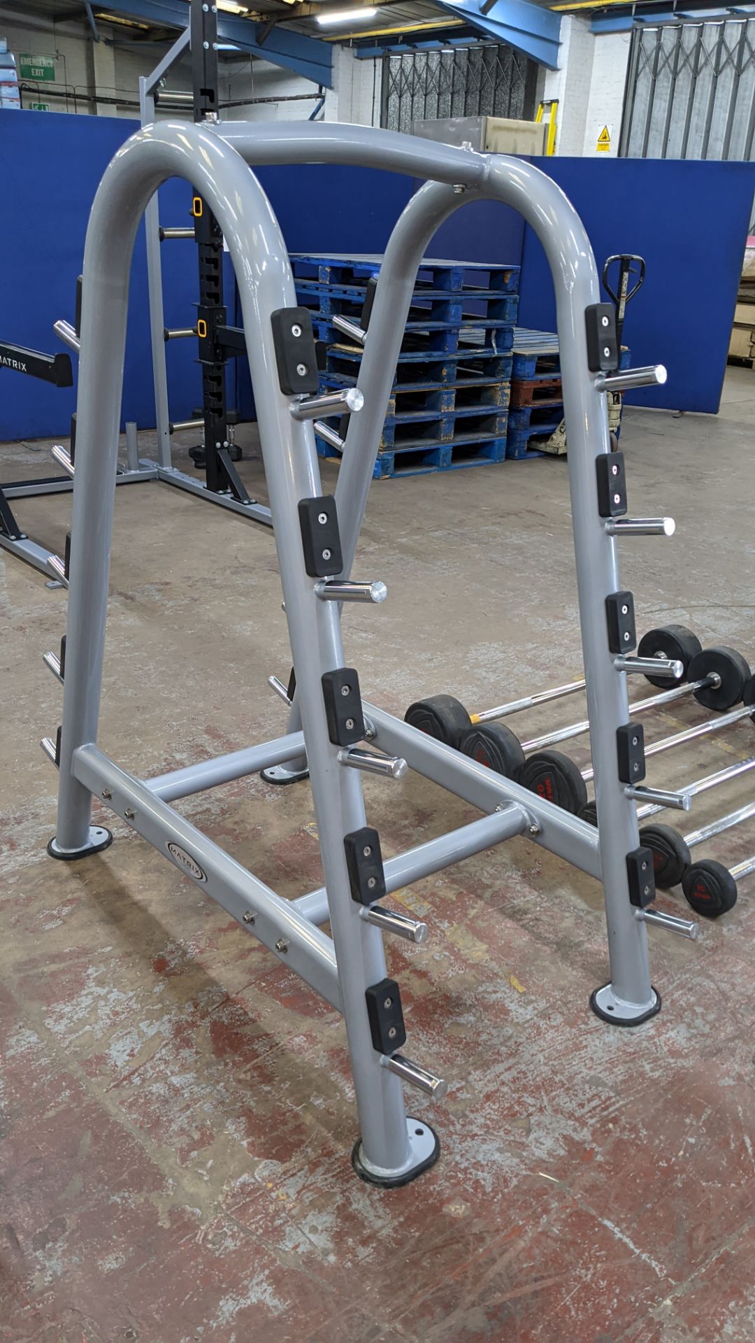 Matrix Aura model FW96 barbell rack - Image 4 of 6