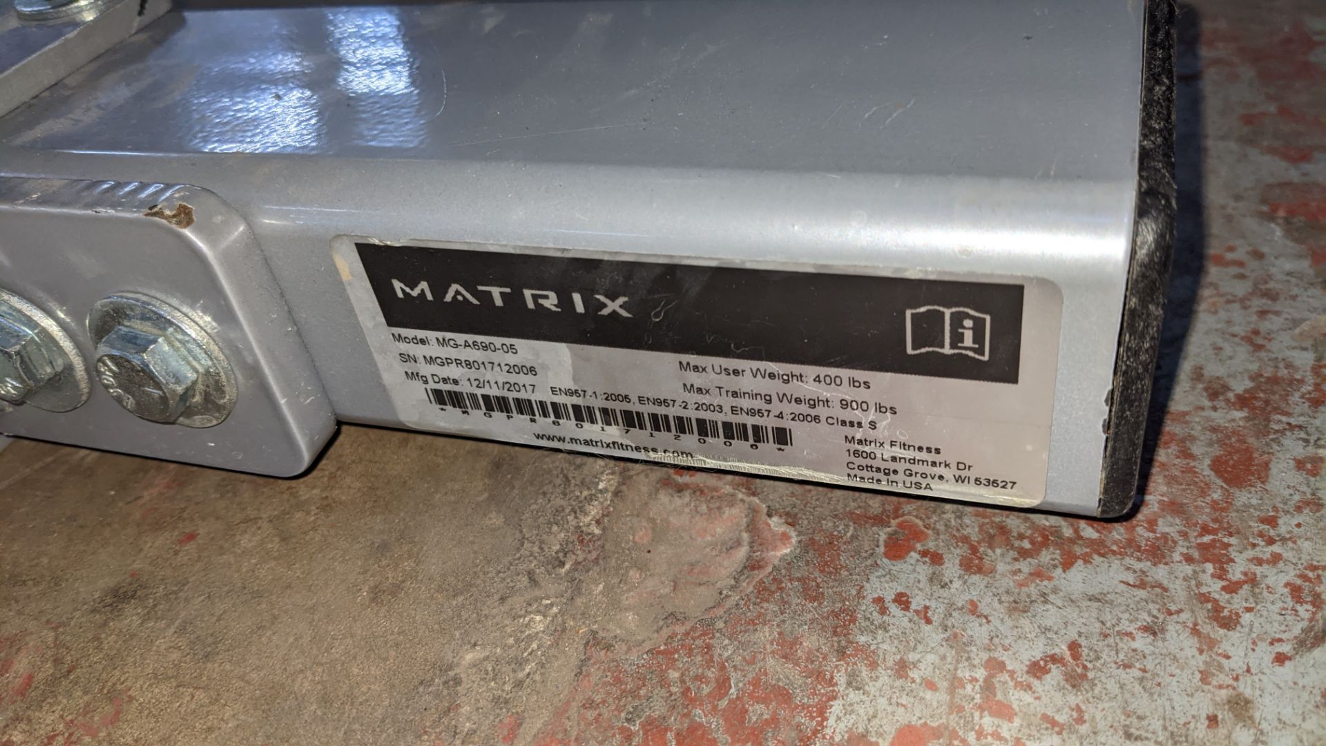 Matrix Magnum MG-A690-05 half rack - Image 4 of 8