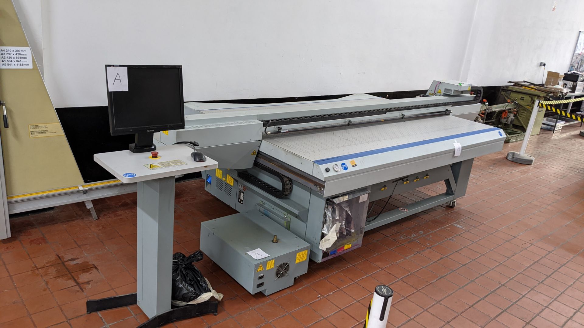 2008 Océ Arizona model GT250 UV flat bed printer - Image 5 of 43