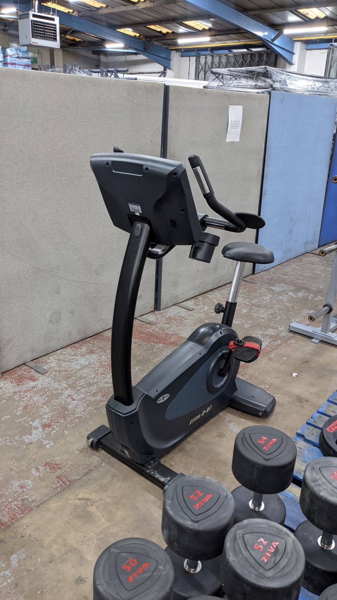 Gym Gear Elite C-97 upright exercise bike model B8 - Image 13 of 13