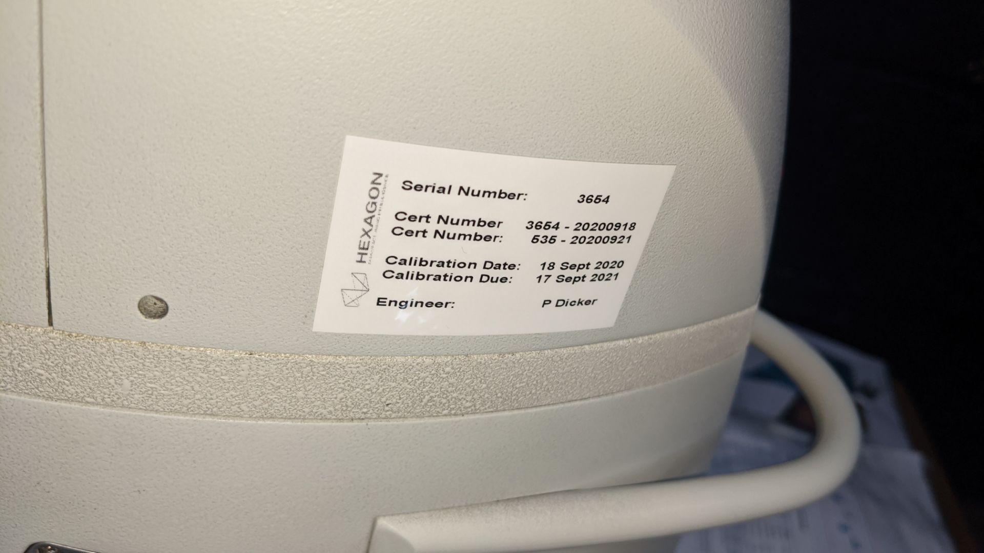 Leica AT901-MR Laser Tracker with AT MEteoStation, AT Controller 900, T-Cam 800, T-Probe II, etc - Image 10 of 54