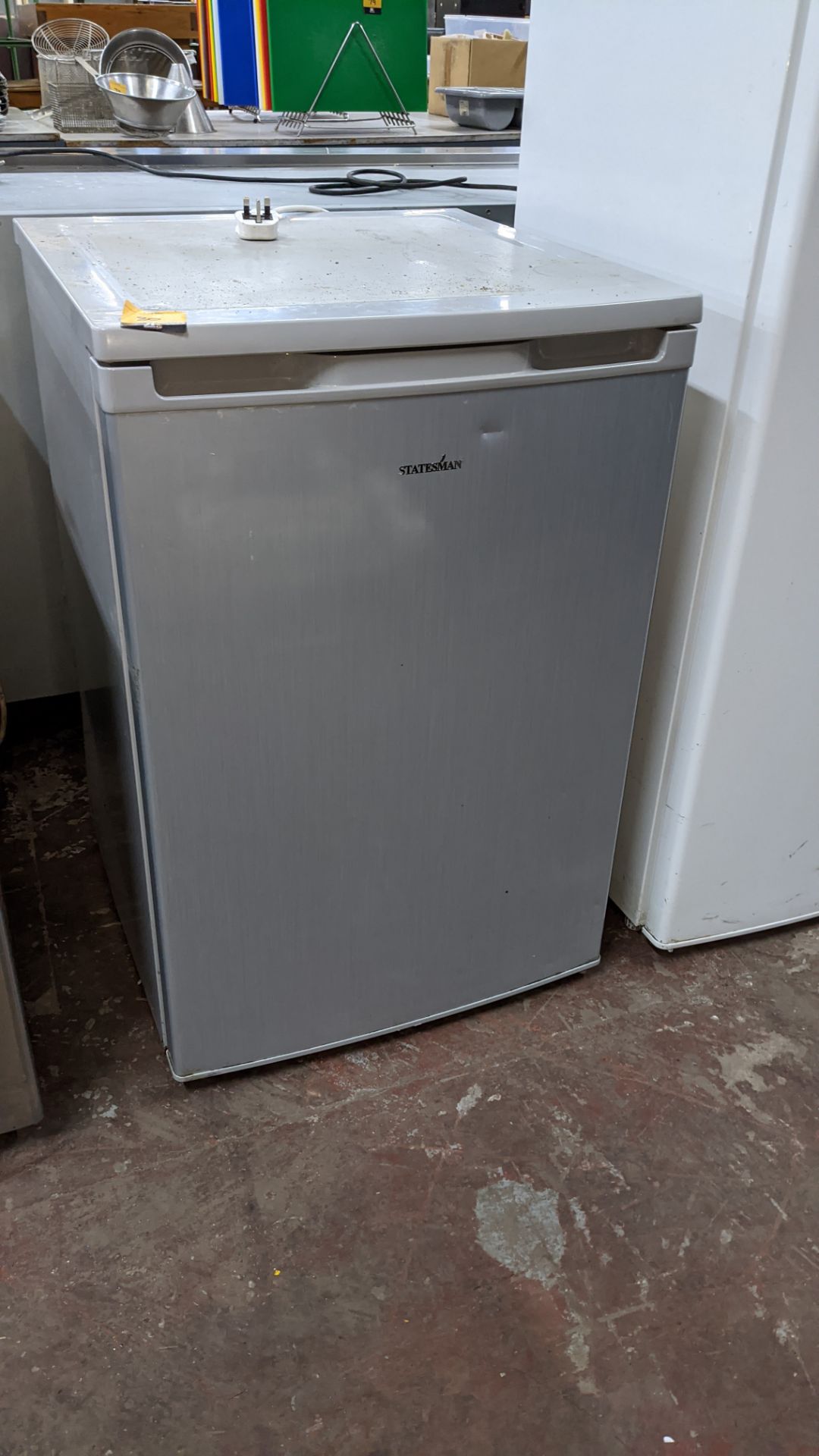 Statesman grey under counter freezer