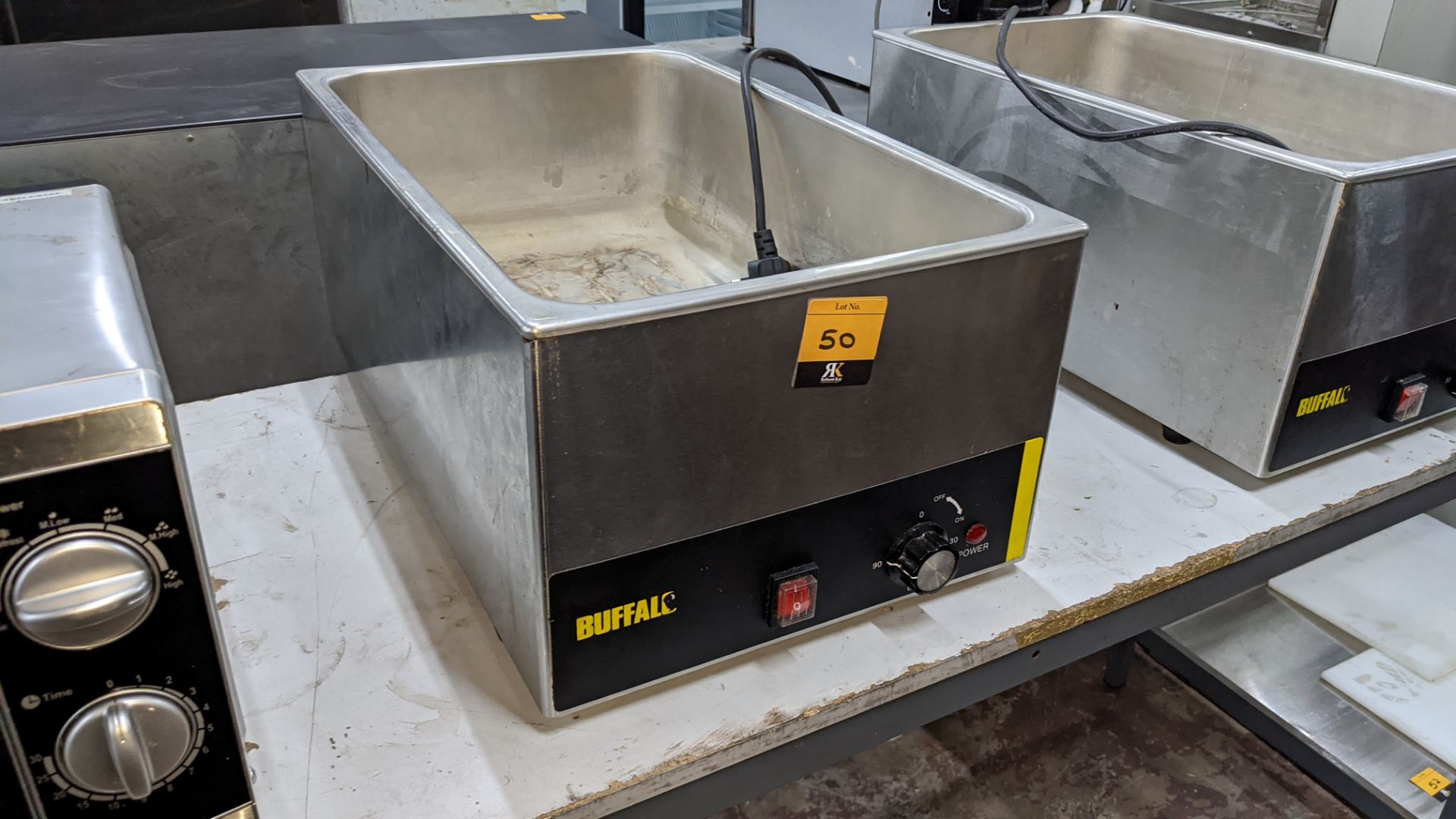 Buffalo benchtop bain marie - model L371-03 - Image 3 of 5