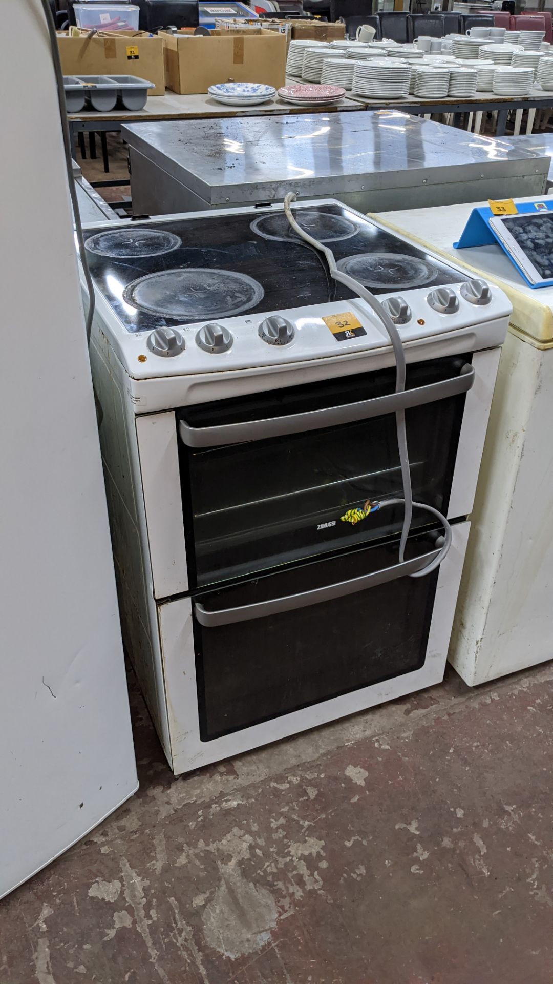 Zanussi electric 4 ring oven