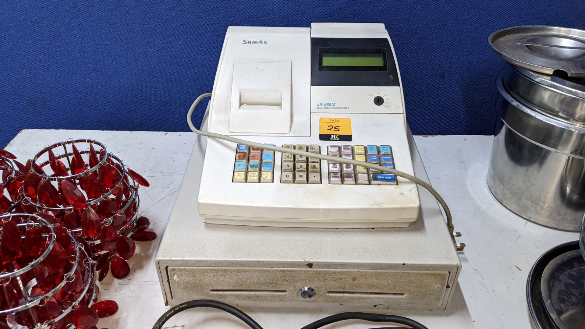 Sam4S model ER-380M electronic cash register - Image 2 of 3