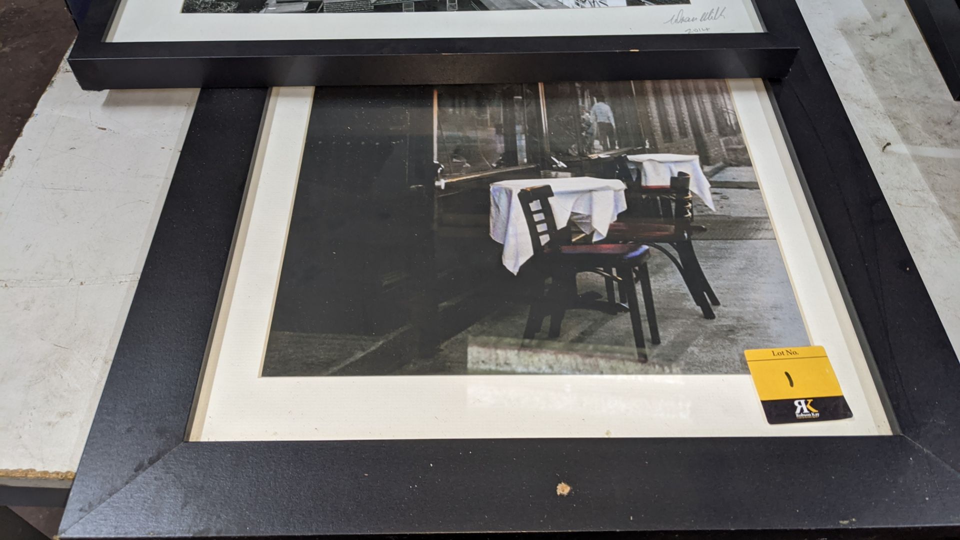 3 off assorted framed photographs, 2 of which are signed and dated - Image 5 of 5