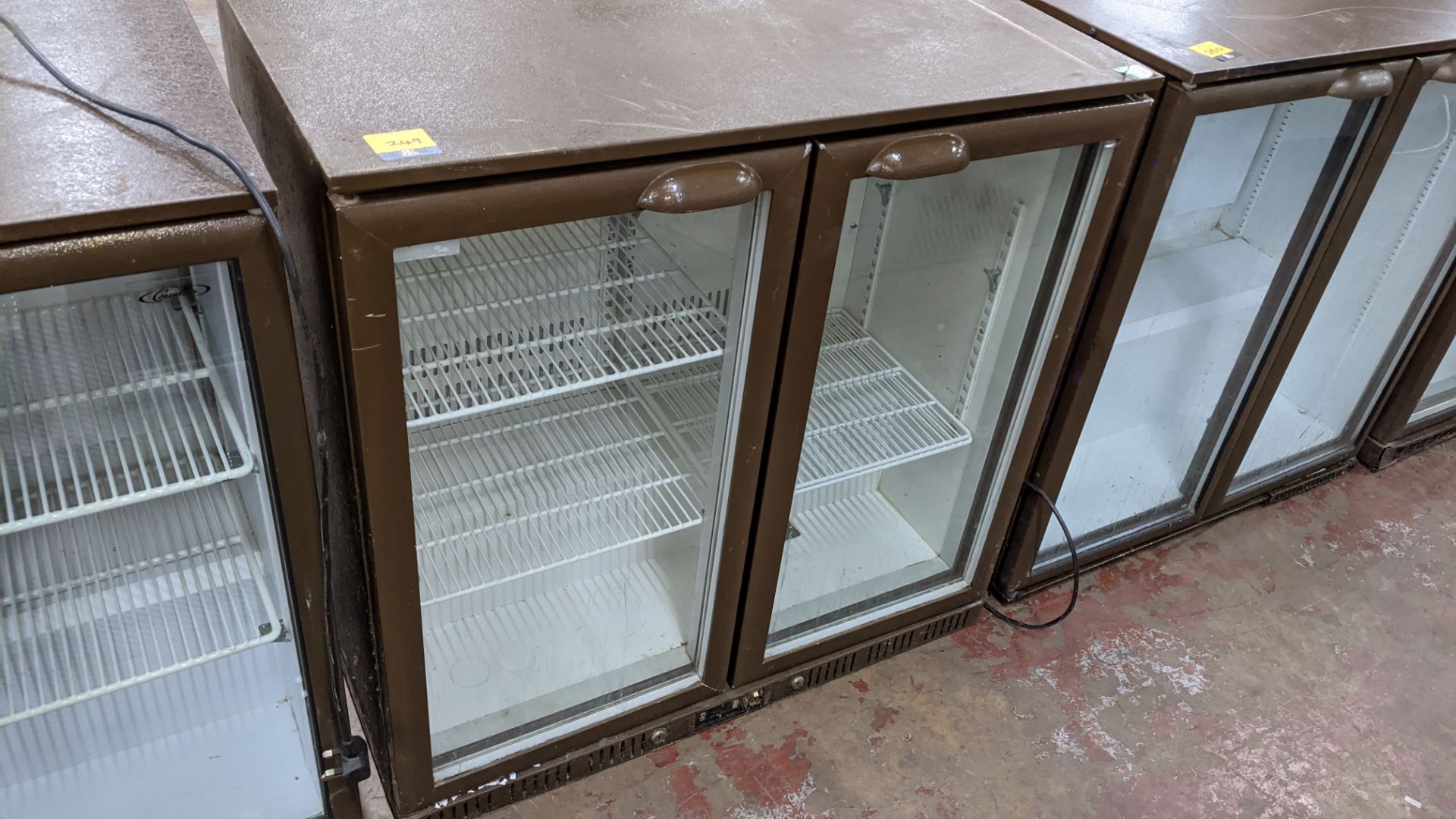 Cornelius back bar/bottle fridge with twin clear doors - Image 2 of 5