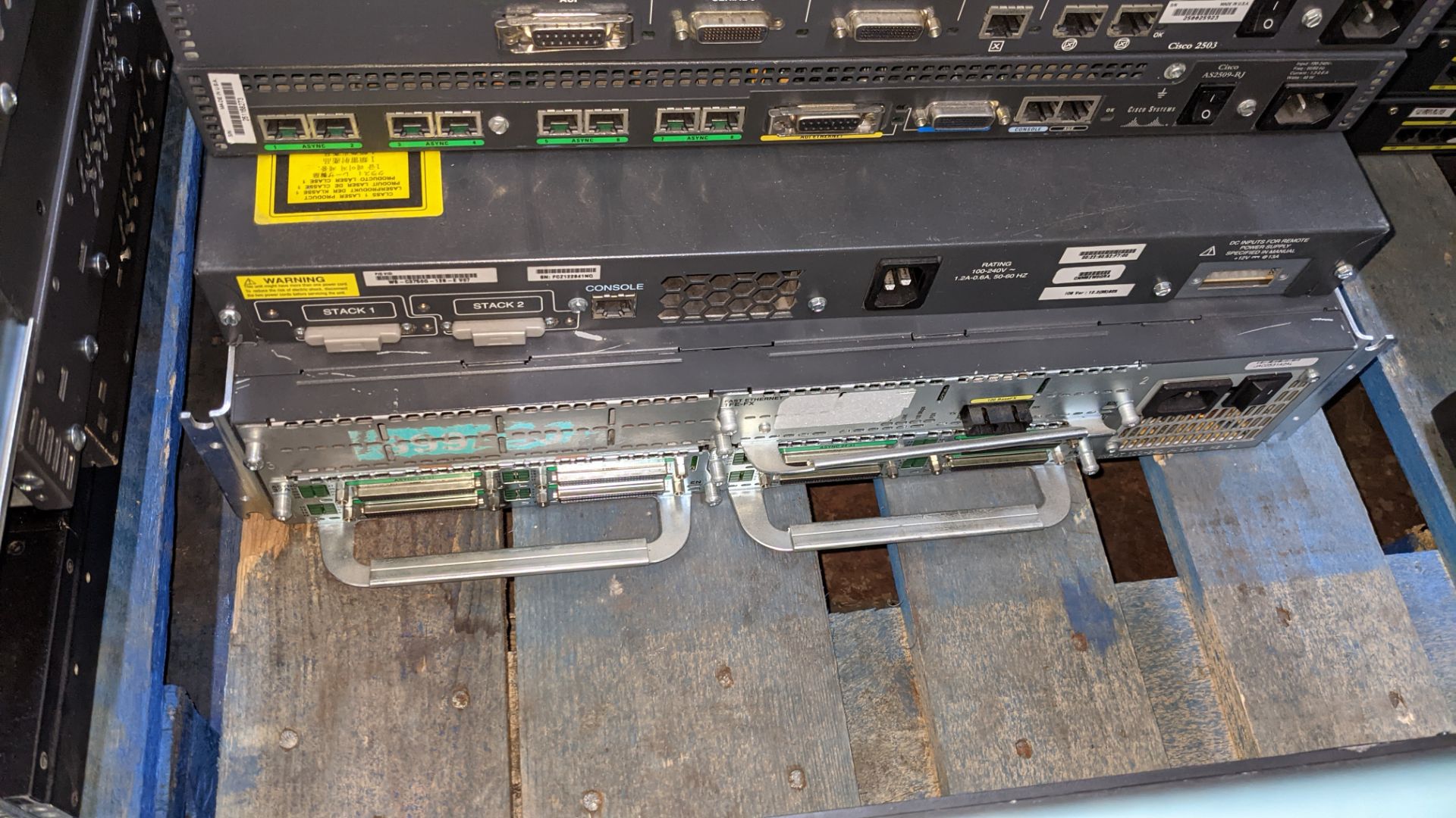 Stack of assorted Cisco & other switches, routers & other networking items - Image 8 of 8