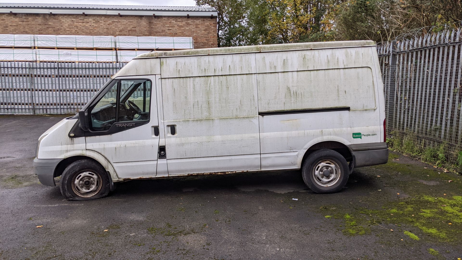 SG59 CEK Ford Transit 100 T350L RWD panel van, 2402cc diesel engine. Colour: White. First registered - Image 7 of 21