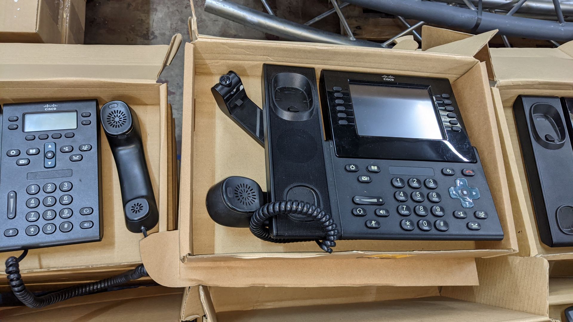 9 off Cisco telephone handsets model CP-9971 - Image 2 of 3